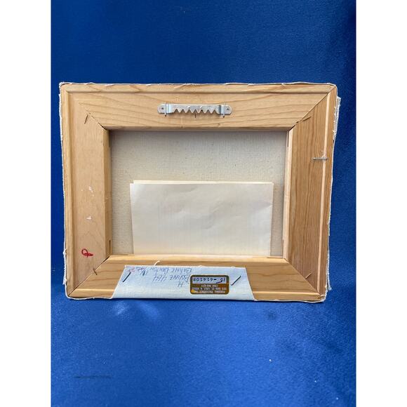 Pair of Unframed Fall Themed Oil Painting by Nathan - Picture 8 of 9